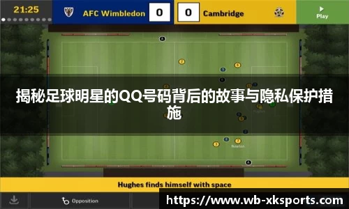揭秘足球明星的QQ号码背后的故事与隐私保护措施